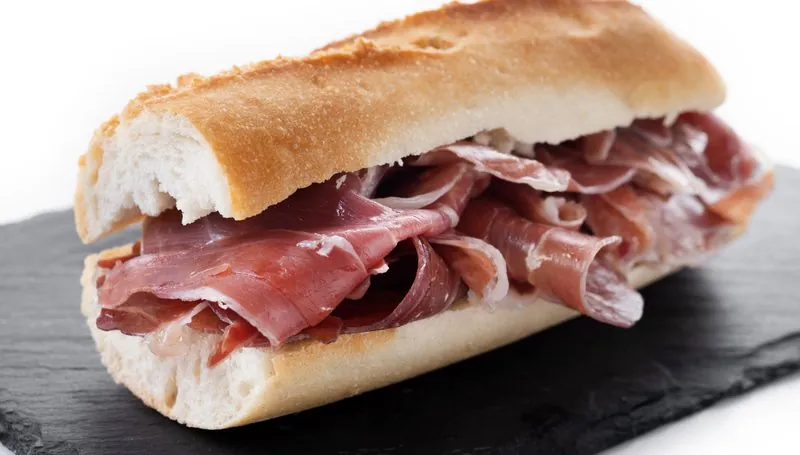 Bocadillo de jamón