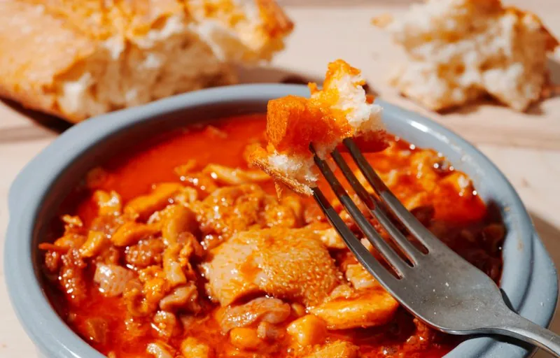 Habichuelas con chorizo